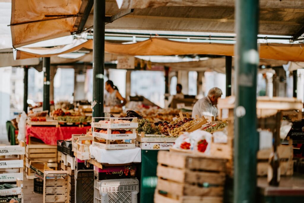 Le marché fermier de Sarlat