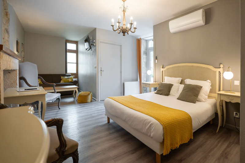 Chambre d’hôtel à Sarlat pour 4 personnes