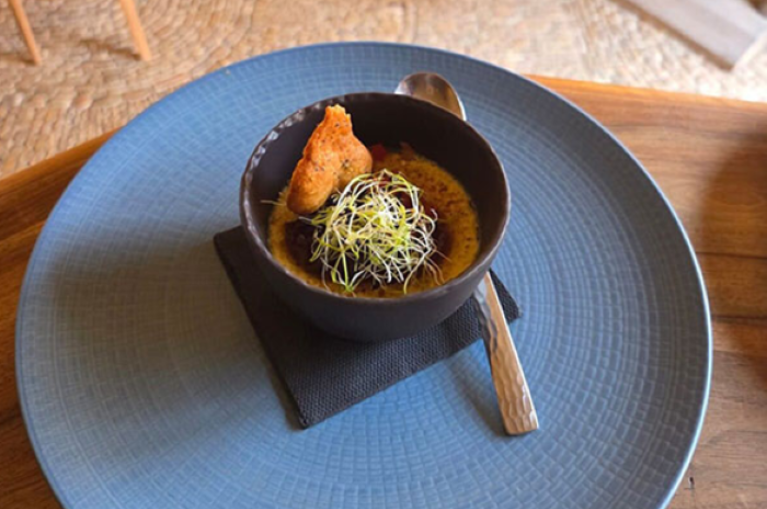 Hotel Sarlat - Plat cuisiné La Couleuvrine 1