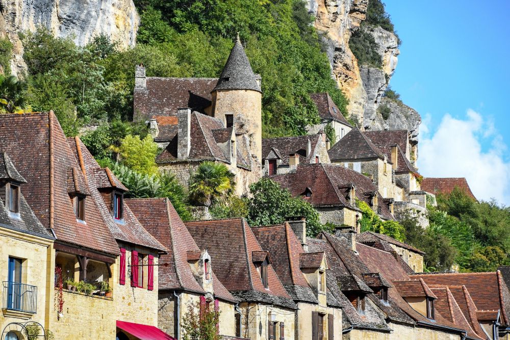 La Roque Gageac près de Sarlat en Dordogne